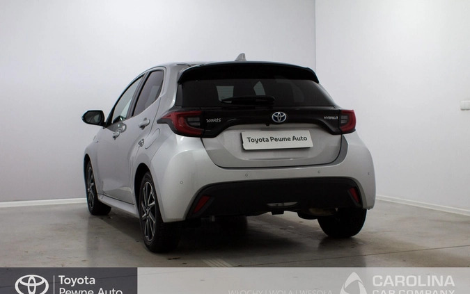 Toyota Yaris cena 84400 przebieg: 39862, rok produkcji 2020 z Warszawa małe 121